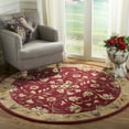 thumbnail image 2 of SAFAVIEH Anatolia Timothy Wool Runner Rug, Burgundy/Gold, 2'3" x 10', 2 of 10