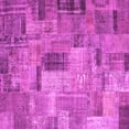 thumbnail image 1 of Ahgly Company Indoor Square Patchwork Pink Transitional Area Rugs, 8' Square, 1 of 4