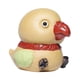thumbnail image 5 of Mini loro de cerámica, mascota de té en miniatura, figura bonita de 6,4x4,5x5,3 cm, estatua de pájaro pequeño encantador, decoración de escritorio, 5 of 8