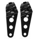 thumbnail image 5 of WHAMVOX 2Ud Soporte Para Faro De Motocicleta Con Acabado Negro Y Montaje Para Horquilla, 5 of 7