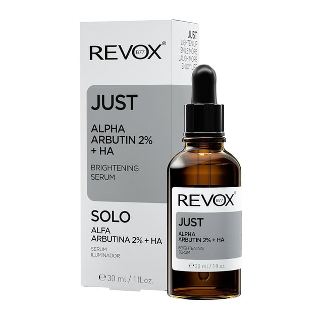 Suero Iluminador Revox B77 Just Alfa Arbutina 2% + Acido Hialurónico 30 ml