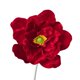 thumbnail image 4 of Flor de tela de terciopelo artificial 3D hecha a mano para fotografía de aniversario Dia 30 cm, 4 of 9