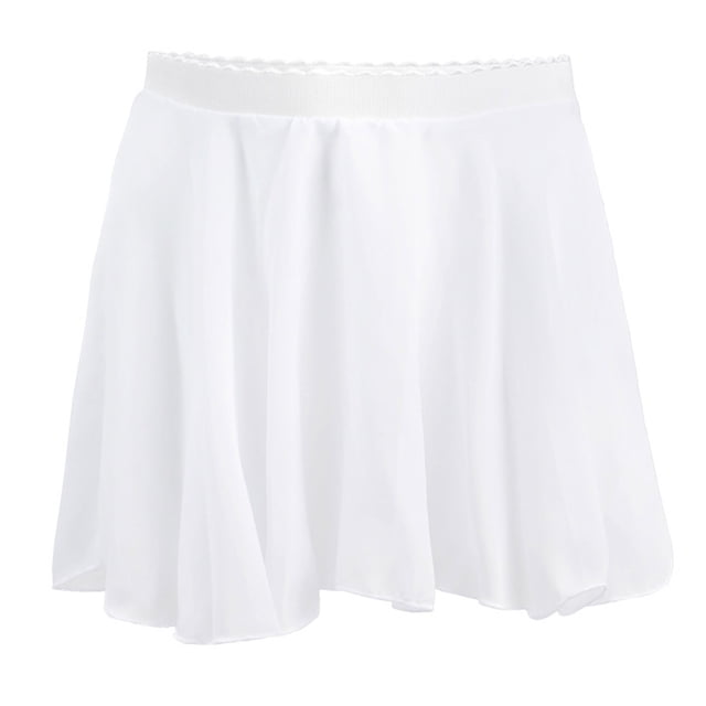 Short Skirt for Girls, Bow Knot Design with Loose Fit and Solid Color, Lightweight Polyester-Cotton Blend, Breathable for Summer Leisure and Dance Practice