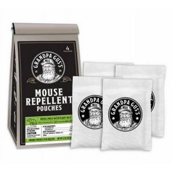 Mouse Repellent Pouch - 4 Per Pack