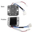 thumbnail image 3 of Engine Voltage Regulator 186F DC12V Aluminum Voltage Regulator AVR for KDE3500 5000 6500 6700 Gener, 3 of 4