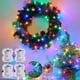 thumbnail image 1 of Cadena de luces Minetom, funciona con pilas, 4 x 5 m, 200 LED, multicolor, 1 of 7