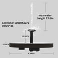 thumbnail image 4 of Solar Powered Fountain, Floating Solar Fountain Pump1.5WBird Bath Outdoor Solar Fountain Outdoor Fountain Free Standing Solar Panel Kit Water Fountain, 4 of 5