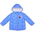thumbnail image 1 of Frozen Elsa and Anna Girls Puffer Coat, 4-6X, 1 of 2