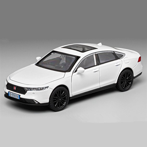 1:32 HONDA Accord coche en miniatura de aleación vehículos de Metal fundido a presión modelo de coche sonido y luz colección de alta simulación juguete para regalo para niños