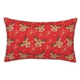 thumbnail image 1 of Fotbe Christmas With Cute Deer Funda de Almohada Decorativa Estilo Occidental, Lujo en Algodón, Fundas para Almohadas King, Cojín Estampado para Decoración del Hogar-20"x30", 1 of 6