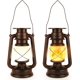 thumbnail image 1 of Bienvenido 2 Piezas Linterna Solar para Exteriores Luces Solares LED Colgantes Lámpara de Jardín Vintage con Asa de Transporte Resistente a la Intemperie Linterna de Llama para Patio Camping Playa, 1 of 5