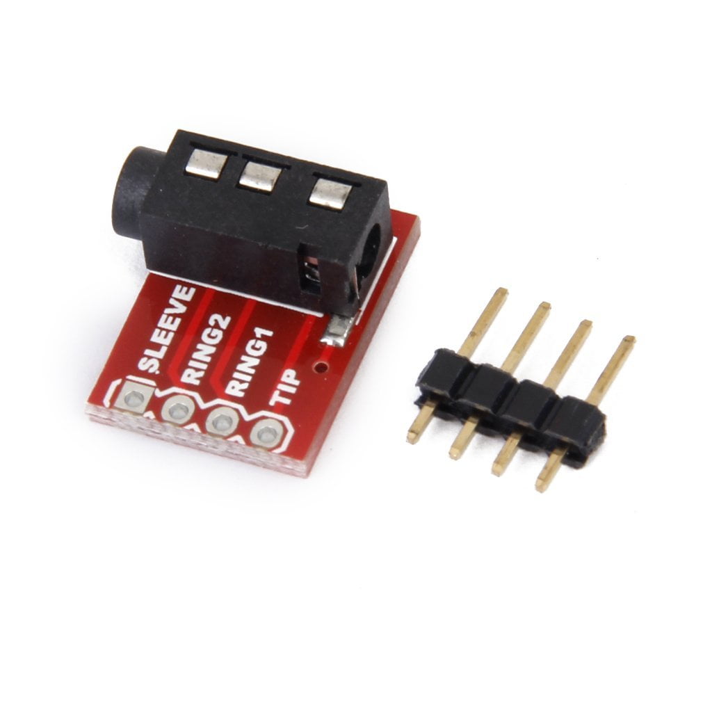 3.5mm Jack Breakout Headphone Jack Stereo Socket Plate Extension Module