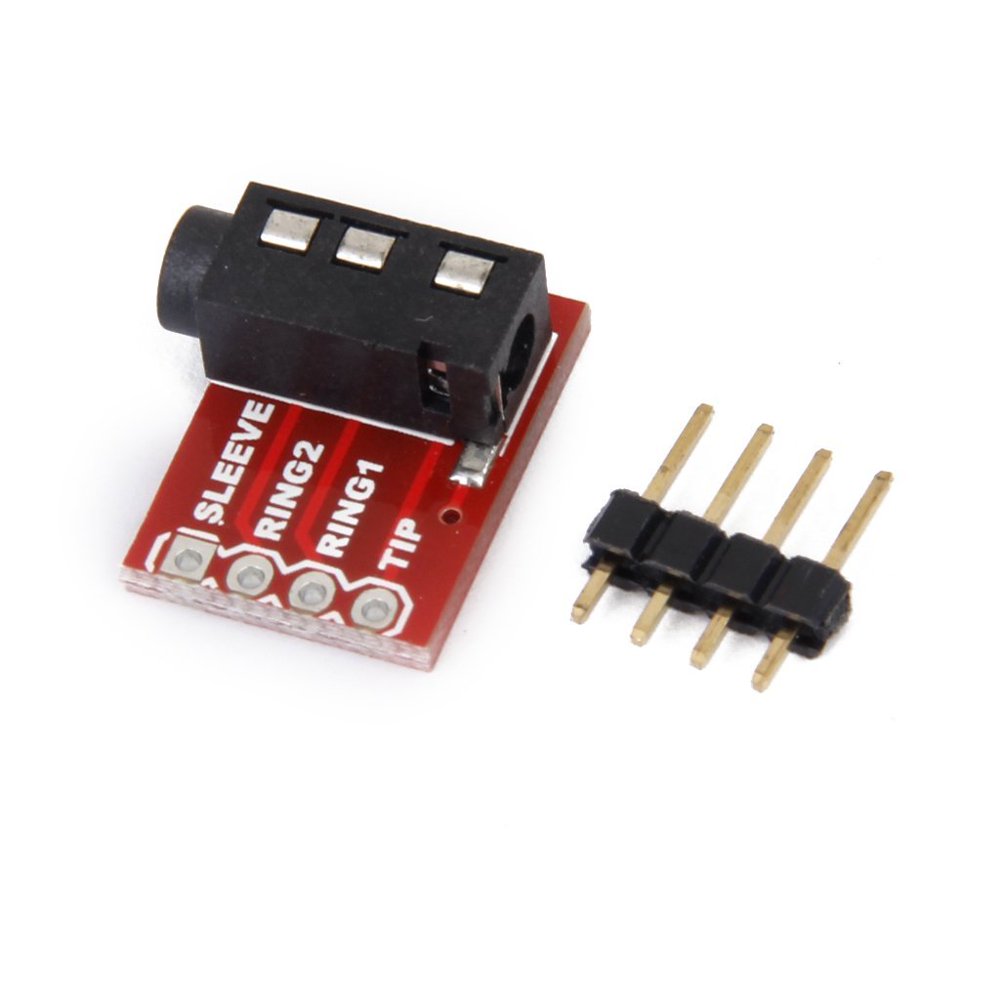 3.5mm Jack Breakout Headphone Jack Stereo Socket Plate Extension Module