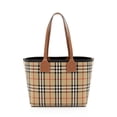 thumbnail image 3 of Pre-Owned Burberry Vintage Check London Small Tote, 3 of 11