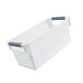thumbnail image 1 of Storage Basket Plastics Household Supplies Net Grocery Organizer Household Accessories Large Capacity Handle Design Kitchen Tools Wide Use Clothes Box, 1 of 9