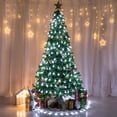 thumbnail image 2 of Snowflake String Lights, 10ft 20LED String Lights Blue Snowflake Lights Snowflakes Plastic Fairy Lights Decorations, Warm White-USB, 2 of 9