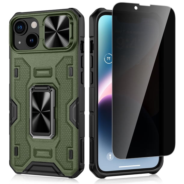 Funda VEGO para iPhone 13/14, pantalla de privacidad de 6.1 pulgadas, soporte magnético