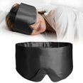 thumbnail image 1 of 2025 Latest Model 100% 22 Momme Mulberry Silk Sleep Mask - Full Silk Filled, 1 of 5