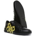 thumbnail image 5 of Guess Verona Men's Low Top Lace Up Synthetic Sneakers In Black Size 11.5, 5 of 6