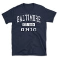 thumbnail image 1 of Baltimore Ohio Classic Established Men's Cotton T-Shirt, 1 of 1