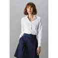 thumbnail image 3 of Kustom Kit Womens Long Sleeve Tailored Stretch Oxford Shirt, 3 of 4