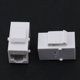 thumbnail image 3 of 100 Piezas Conector RJ45 Jack Cat6 Acoplador de Extensión Red Ethernet LAN Cat 6 Acoplador Conectores Extender Adaptador,, 3 of 5