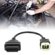 thumbnail image 5 of Conector de cable de diagnóstico cable de diagnóstico OBD2 de metal ABS de 6 pines para programación ECU de sintonización de motocicleta ANGGREK Otros, 5 of 8