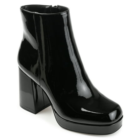 

Journee Collection Womens Mollie Square Toe Platform Ankle Booties