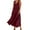 Wine, variant on Jamsmile Womens Dress Summer Solid Color Sleeveless Elegant Loose Fit Casual Maxi Dresses With Pockets Daily Tshirts HolidaySundress