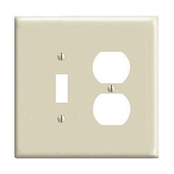 Leviton R51-0Pj18-00I Plate 1Tog/1Dup