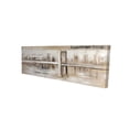 thumbnail image 1 of Abstract bridge with typography - 20"x60" canvas - Print on demand, 1 of 5
