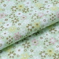 thumbnail image 6 of SASABAXI 7 Sheets Green Cotton Fabric For Sewing Diy Projects And Quilting 19.7x19.7in, 6 of 8