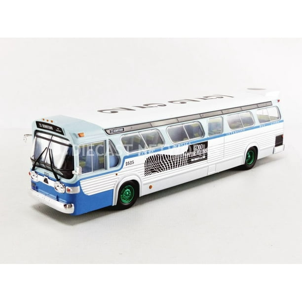 GREENLIGHT COLLECTIBLES GM TDH 2525 Los Angeles Downtown Bus Movie