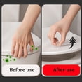thumbnail image 4 of Fdelink Cabinet Door Handle Clear Cabinet Drawer Knobs Diamond Crystal Shaped Pulls Handles for Wardrobe Kitchen Cupboard Bathroom Dresser Furniture Door Window Self Adhesive Drill Self Stick Push, 4 of 9