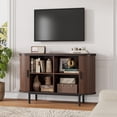 thumbnail image 2 of Vecenuy 47" Sideboard Buffet Cabinet with Storage, Sliding Door & Adjustable Shelf, Modern Coffee Bar Console Table for Kitchen Entryway, Dark Walnut, 2 of 7
