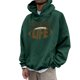 thumbnail image 1 of Gibobby Sudadera para Hombre Sudadera con capucha para hombre manga larga con cordón y bolsillo para hombre con capucha(Verde,G), 1 of 4
