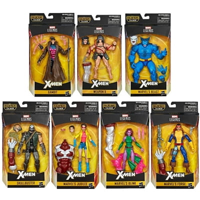 Marvel Legends X-MEN Caliban Wave Case of 7 Action Figures - In