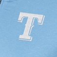 thumbnail image 2 of Women's Antigua  Light Blue Texas Rangers Mentor Quarter-Zip Pullover Top, 2 of 2