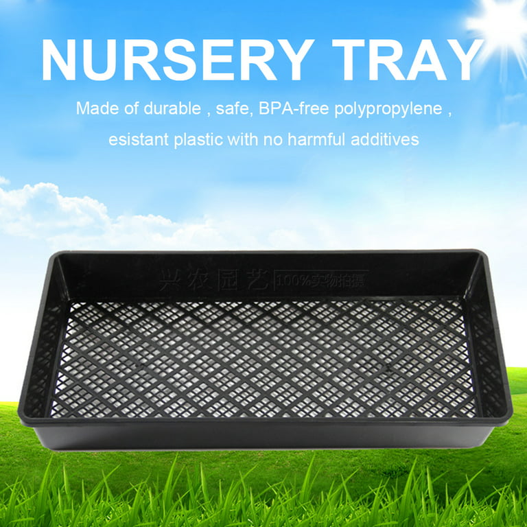1020 Trays with Holes - Mesh Bottom Soil Block Tray - Bootstrap Farmer