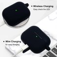 thumbnail image 5 of Funda KOUJAON compatible con Apple AirPods Pro 2 silicona suave con llavero pulsera, 5 of 5
