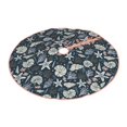 thumbnail image 2 of Bingfone Christmas Tree Skirt Mat Christmas Decoration Interior 48" -Sea Shells 1, 2 of 6