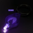 thumbnail image 4 of Amdohai 10Pcs Mini Portable UV LED Light Flashlight Keychain Ultra Bright Key Ring Light Torch Currency Passports Detector, 4 of 8
