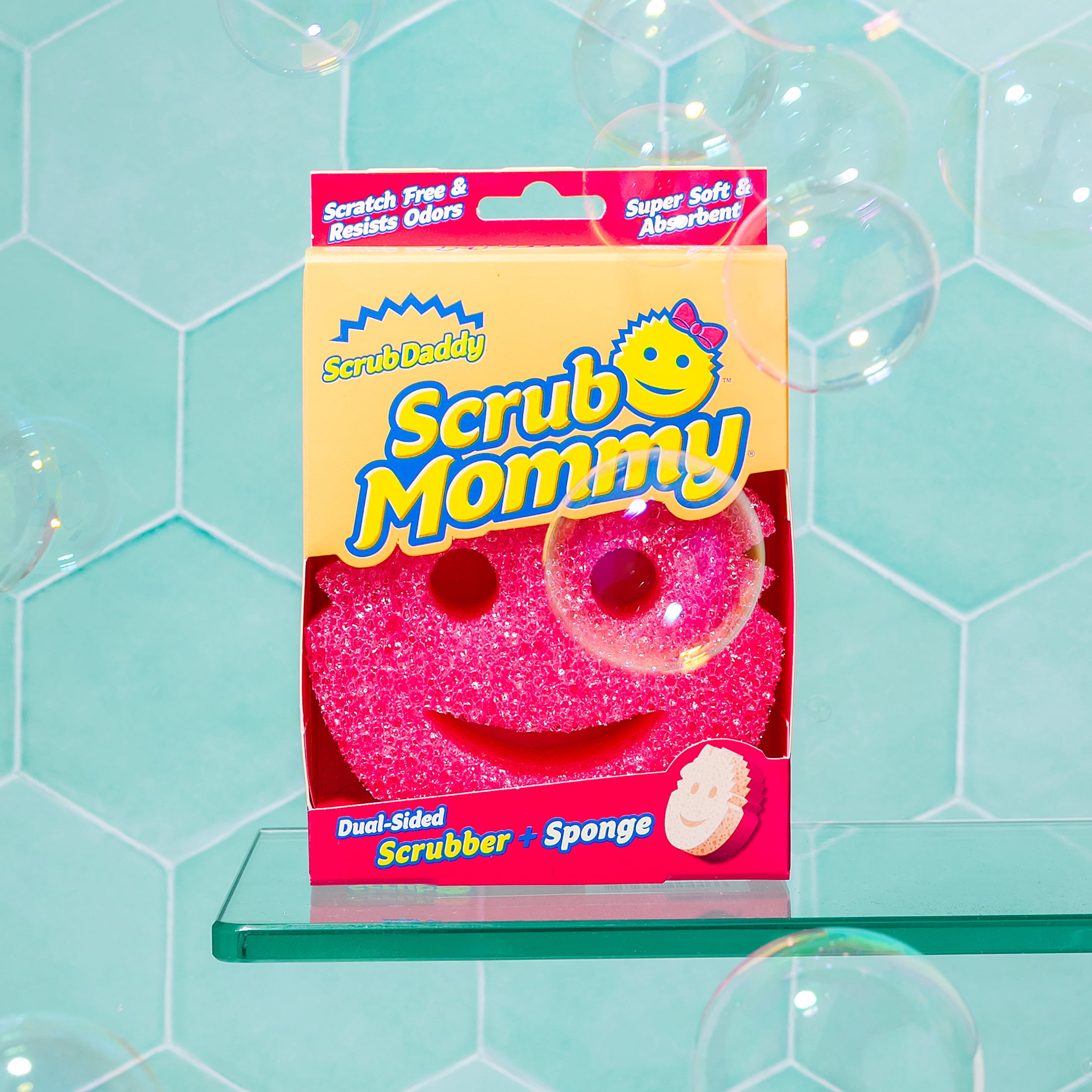 Éponge de nettoyage anti-rayures Scrub Daddy Scrub Mommy