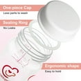 thumbnail image 6 of Nenesupply 9oz 4 Count Wide Neck Breast Pump Bottles Use as Bottles for Pumping with Spectra S1 Spectra S2 9 Plus Breast Pumps. Pump Bottles for Spectra Pump. Breastmilk Storage and Collection Bottle, 6 of 6