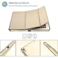 thumbnail image 2 of iPad Air (3rd Gen) 10.5" 2019 / iPad Pro 10.5" 2017 Case, Ultra Slim Lightweight Stand Smart Case Shell with Translucent Frosted Back Cover for Apple iPad Air (3rd Gen) 10.5" 2019, 2 of 7