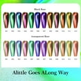 thumbnail image 4 of Namzi Color Shift Nail Powder, 0.2g Premium Glitter – Iridescent Shine for Manicure Art, DIY Nail Decor, Long-Lasting Adhesion & Creative Nail Design,N04, 4 of 4