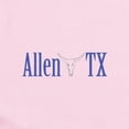 thumbnail image 2 of CafePress - Allen Texas Body Suit - Baby Light Bodysuit, Size Newborn - 24 Months, 2 of 4