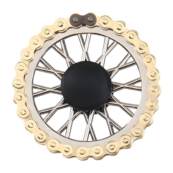 CYFW Fidget SpinnerWheel Chain Fidget ToysMetal Fidget SpinnersOffice Stress Relief Fidget ToysGold