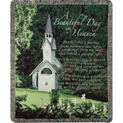 Manual Woodworkers And Weavers 129167 A Beautiful Day In Heaven - Bereavement, Tapestry