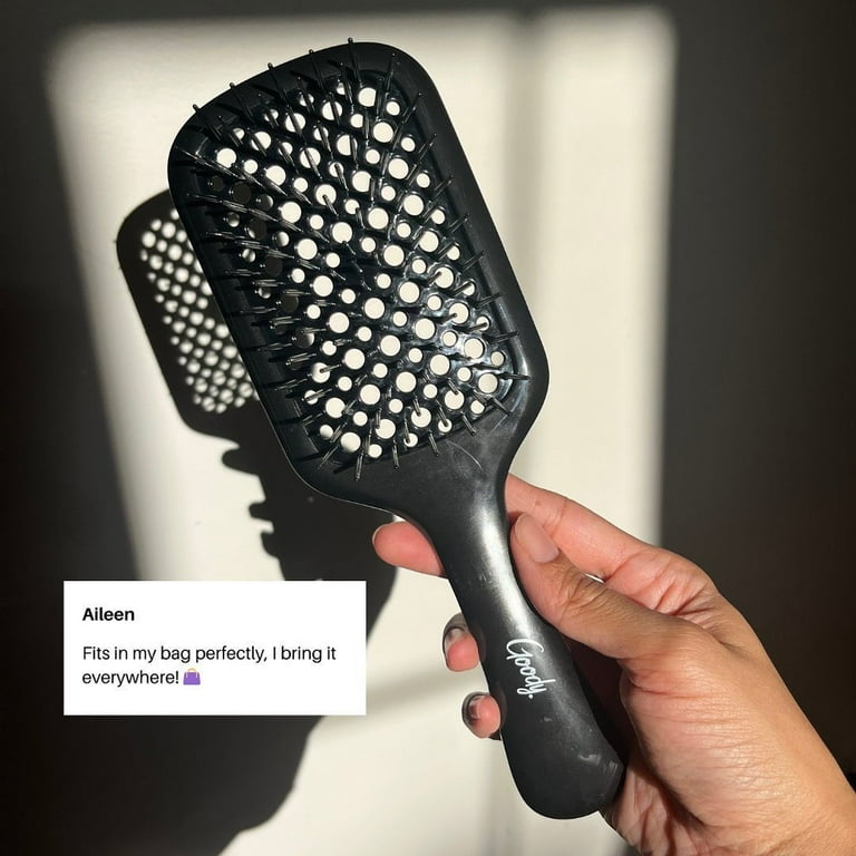 Goody Ocean Rescue Vented Paddle Brush 1ct Black Made with